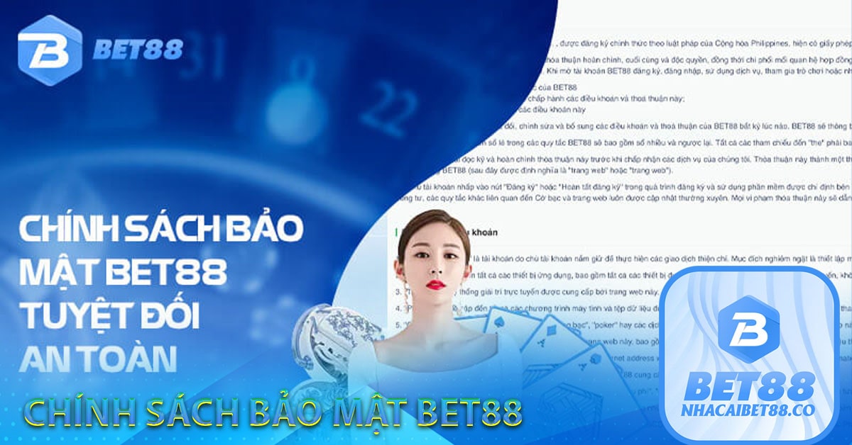 Chính sách bảo mật Bet88