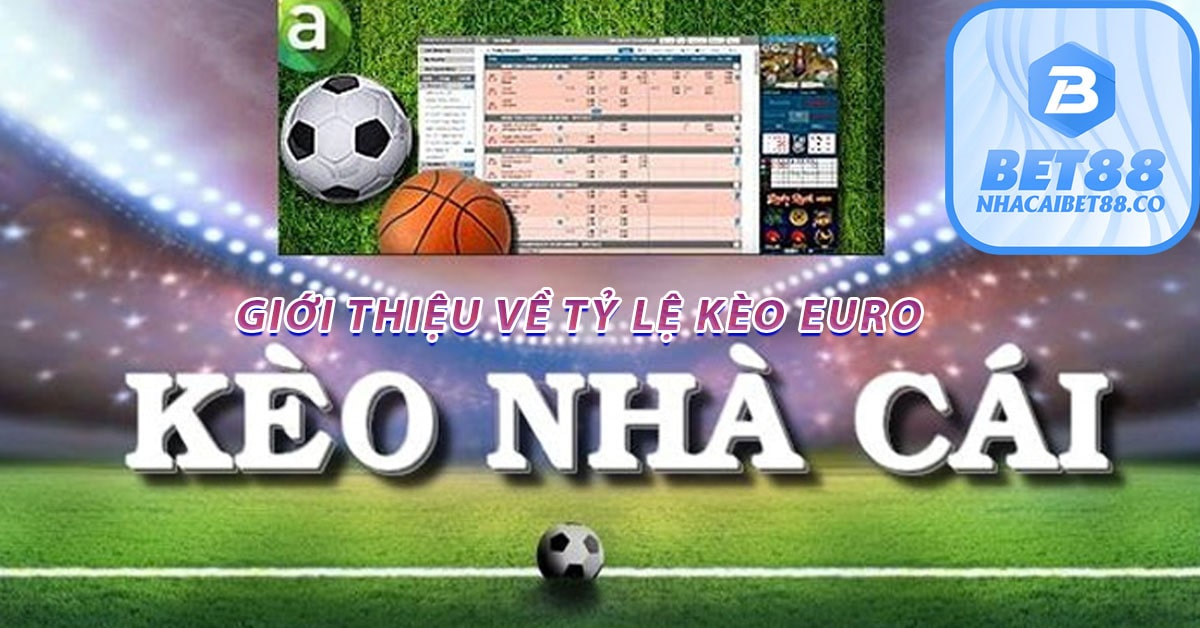 Giới thiệu về tỷ lệ kèo Euro