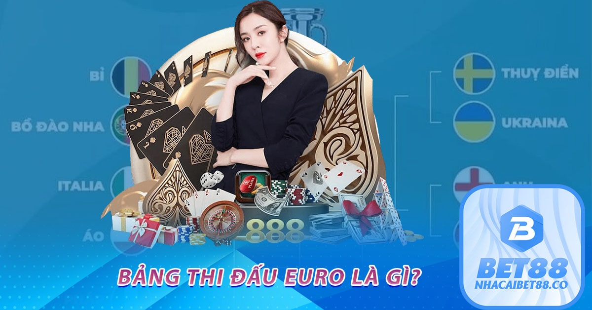 Bảng thi đấu euro là gì?
